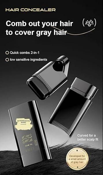 Covering White Hair to Black